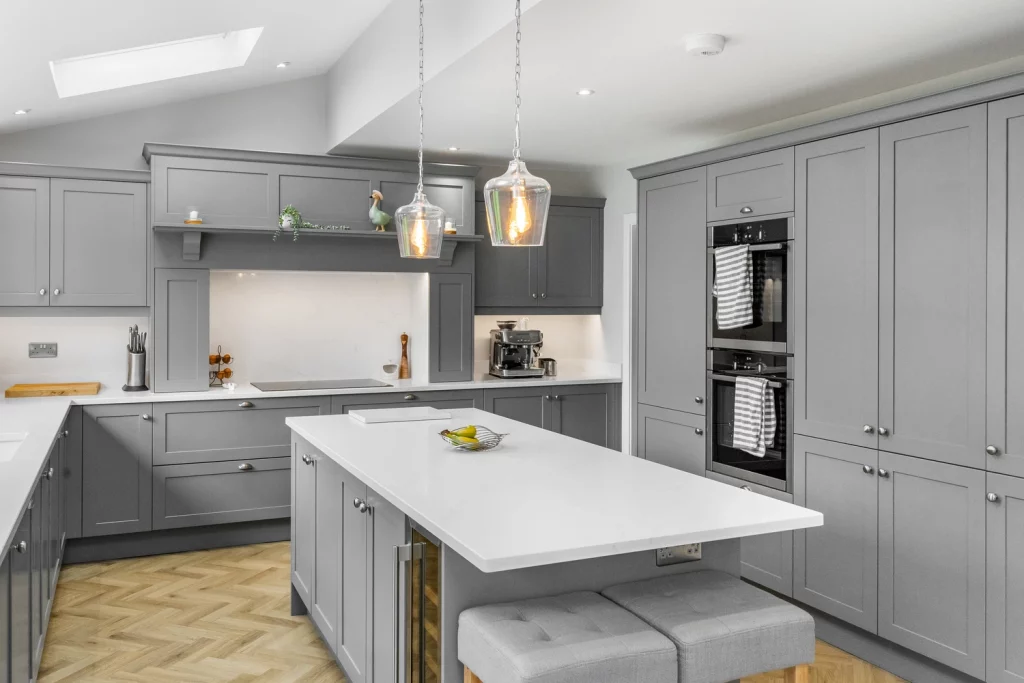 A beautiful modern kitchen Cj Smiths installed as part of a renovation project