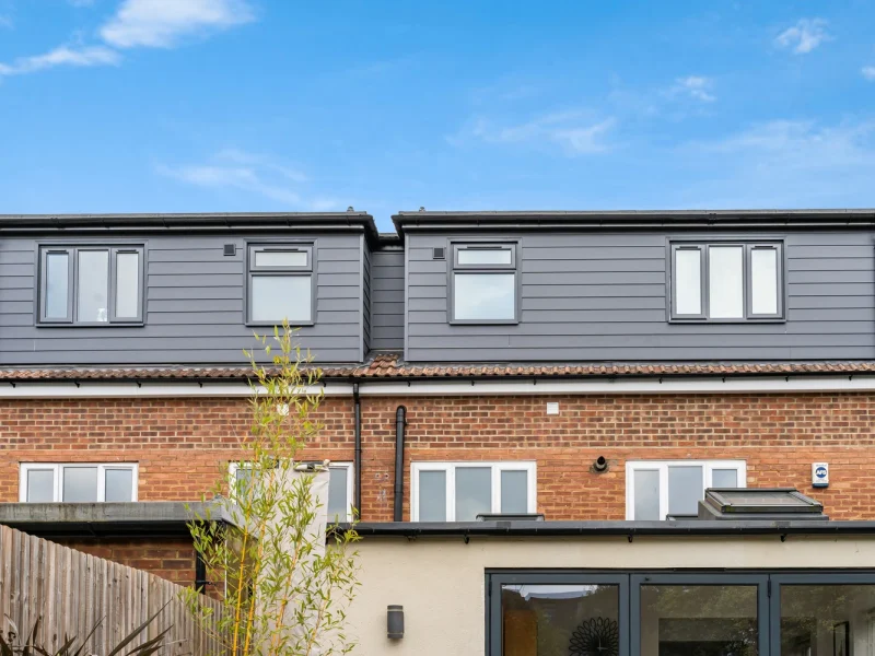 A side by side double dormer loft conversion at a recent project in St Albans